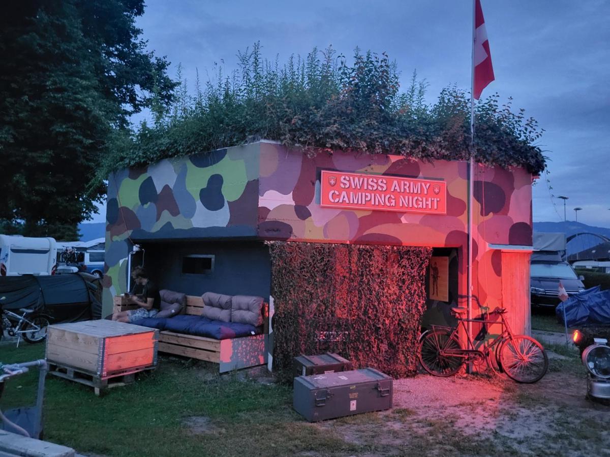 Swiss Army Camping Night / Militaerbunker St. Margrethen Екстер'єр фото